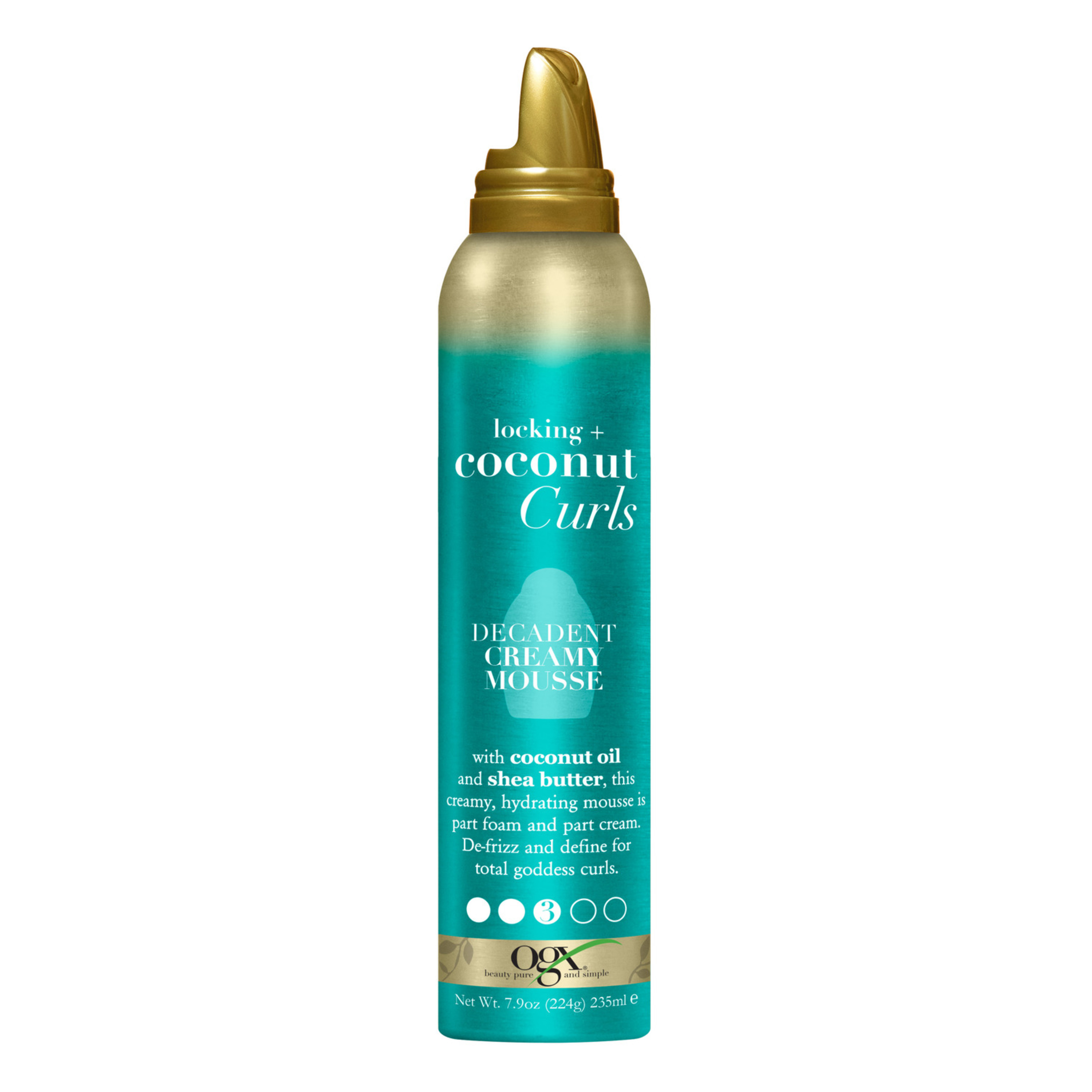 OGX Locking Coconut Curls Enhancing Decadent Creamy Hair Styling OGX Locking Coconut Curls Enhancing Decadent Creamy Hair Styling