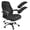 Black Zebra Print, variant on Chririnla Office Chair Cover Seat Cover and Armrest Cover 3Pcs Stretch Computer Universal Boss High Back Chair Cover Slipcover for Women Man,Plaid Patchwork Print