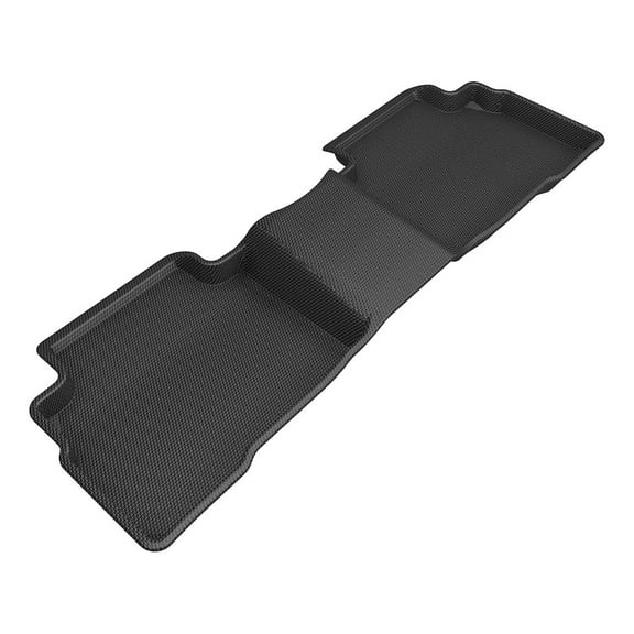 3D MAXpider Custom Fit Kagu Floor Mat (Black) Compatible with Kia Sportage Hybrid 2023-2025 - Second Row