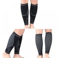 thumbnail image 2 of Aosijia Calf Compression Sleeves for Men and Women Leg Footless Compression Socks for Runners Shin Splints Varicose Vein & Calf Pain Relief Calf Brace for Running Cycling Travel L, 2 of 10