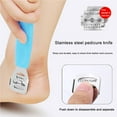 thumbnail image 2 of becaristey Professional Pedicure Foot File Foot Rasp Set Stainless Steel Foot File Pedicure Kit Deadskin Callus Remover Kit for Men Women, 2 of 9