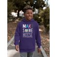 thumbnail image 2 of Make Some Noise, Drum Hoodie Juniors -Image by Shutterstock,  Large, 2 of 4