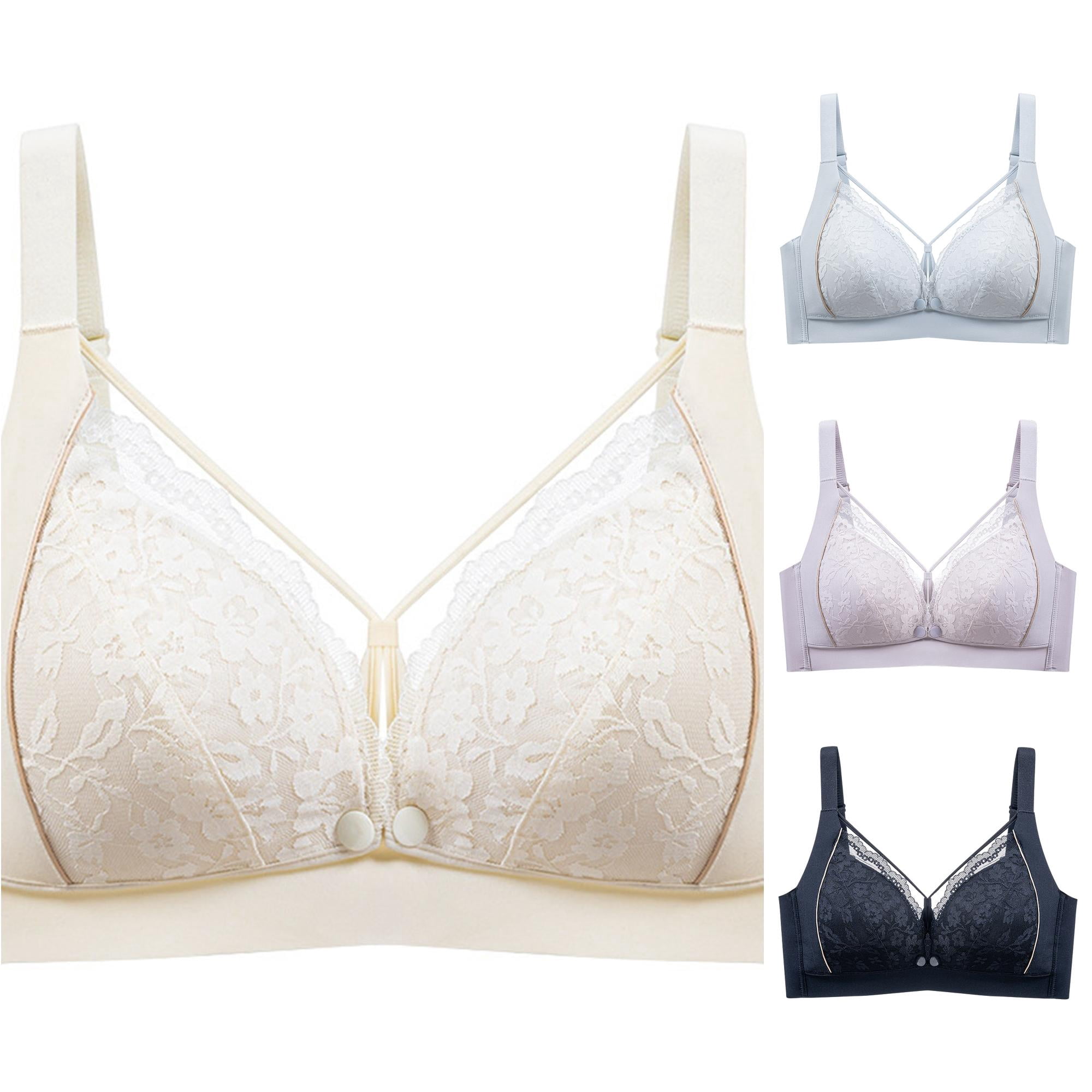 Breastfeeding Breathable Push Up Lace Maternity Bra High Support Sports Bra Bras Wireless Sports Bras Pack for Women