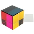 thumbnail image 2 of Prisma de Cubo óptico Prisma de Cubo de Color de Luz Refractante Cubo de Mezcla de Colores para Enseñar Física Decoración Arte Jugar Fotografía ANGGREK Otros, 2 of 8