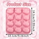 thumbnail image 2 of 2pcs Funny Pig Silicone Molds for Chocolate, Pig Face Candy Mold Silicone for Gum, Almond Candy, Soft Candy, Jelly, Pudding, Gelatin, Soap, Candle, Ic, 2 of 4