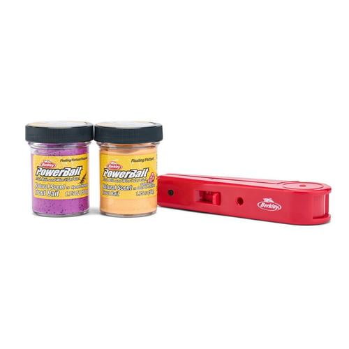 Berkley PowerBait Trout Dough Molding Multipack, Peach and Grape, Fishing Dough Bait Kit