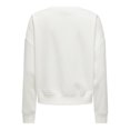 thumbnail image 2 of ONLY Sudadera para mujer - ONLSWEAT LIFE CREW OVERSIZE SWT, cuello redondo, mezcla de algodón Blanco XL (X-Large), 2 of 7