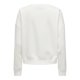 thumbnail image 2 of ONLY Sudadera para mujer - ONLSWEAT LIFE CREW OVERSIZE SWT, cuello redondo, mezcla de algodón Blanco S (Small), 2 of 7