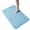 Light blue, variant on Light Blue Memory Foam Bath Mat, Super Soft Absorbent Non-Slip Floor Rug for Bathroom