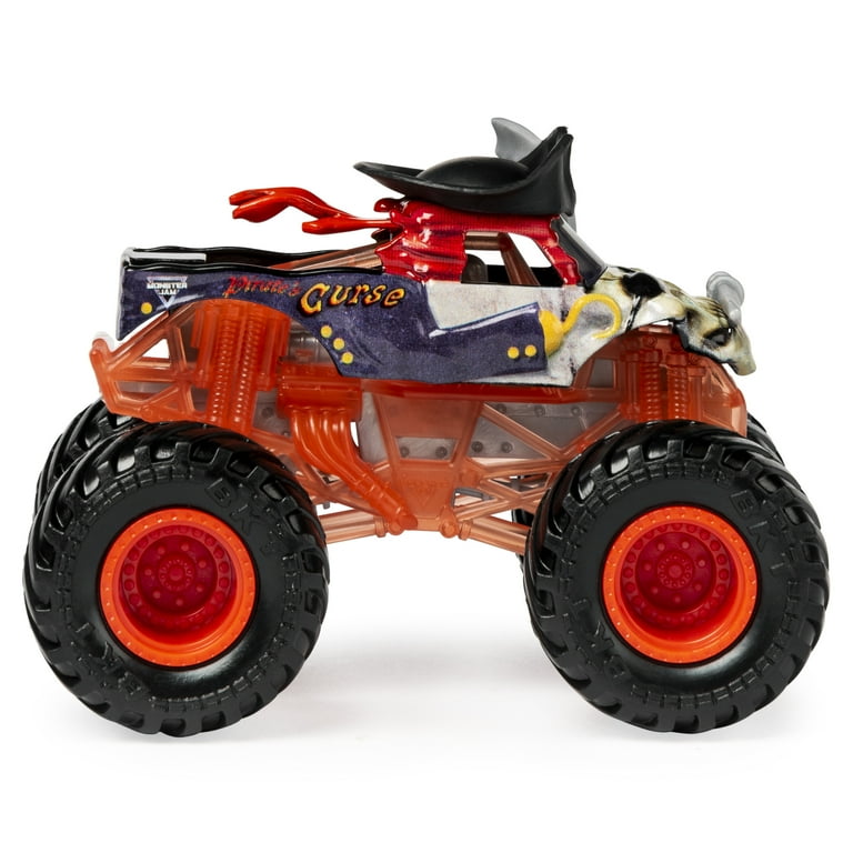 Monster Jam Official Pirate s Curse 1 64 Scale Monster Truck and