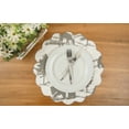 thumbnail image 5 of Henderson Hideaway Round Woven Reversible Rustic Winter Wilderness Placemats Set of 6, 17", 5 of 8