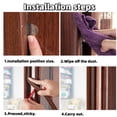 thumbnail image 2 of Noise Reduction 6M Self adhesive Door Seal Strip Efficient For Soundproofing, 2 of 3