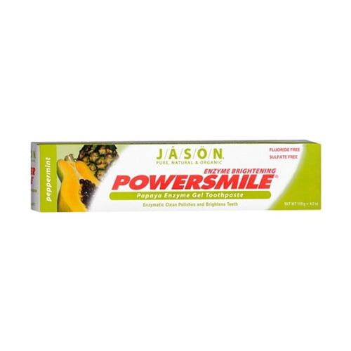Jason Natural Powersmile Enzyme Brightening Toothpaste, Peppermint 4.