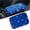 Blue, variant on chasenew Bling Car Center Console Cover, Crystal Rhinestone Fluffy Automotive Armrest Seat Box Cushion Pad, Soft Comfortable Diamond Arm Rest Protection Mat, Universal Vehicle Accessories (Beige)