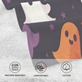 thumbnail image 5 of Yayeee 2 Pack Hand Towels for Bathroom 100% Cotton 16" x 28" Soft Absorbent Kitchen Towel, White Halloween Ghosts, 5 of 7