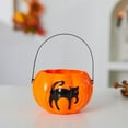 thumbnail image 5 of Halloween Pumpkin Lantern – Light-Up Handheld Jack-O'-Lantern with Sound Effects – Candy Bucket & Decoration for Kids, Parties, and Outdoor Displays, 5 of 5