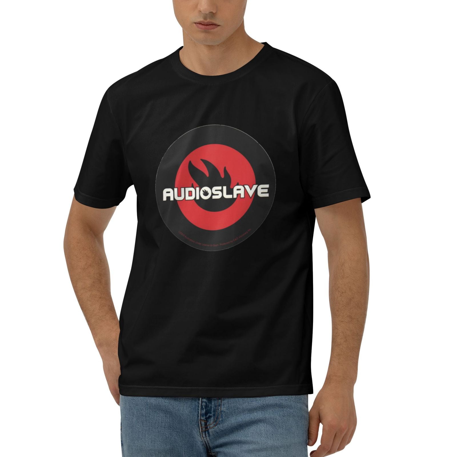 Styre reb effektiv Men Audioslave Official Fashion T Shirt - Walmart.com