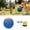 Blue, variant on Clearance 52X50Cm Porch Goose Statue Raincoat Outfit 23 Inch Goose Statue with Hat Outdoor Goose Skirt (Terrace Garden )