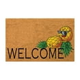 thumbnail image 1 of Tapis de Porte Imprimé Ananas le Plus Récent 2023, Tapis de Porte 1 Pce pour Entrée, Tapis de Porche Extérieur avec Couverture en Polyester, Petit Tapis Tissé pour Dortoir, 1 of 7