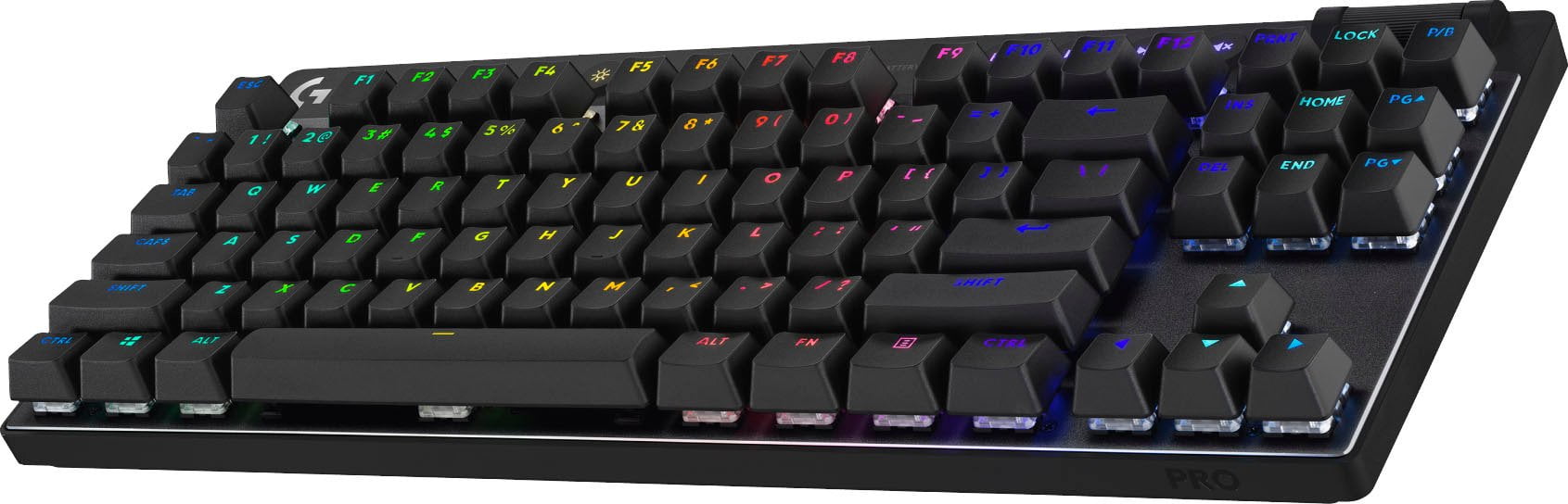 Logitech, 920-012127, PRO X TKL LIGHTSPEED Wireless Mechanical Tactile Switch Gaming Keyboard, Computer Keyboards, Black, 1, Single Piece