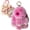 Bright Red, variant on Bunny Lulu Keychain with Tin Adorable Soft Bunny Pompom Charm for Girls & Women