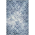 thumbnail image 1 of Safavieh Dip Dyed Navy Contemporary Rug - 3' x 5', 1 of 5