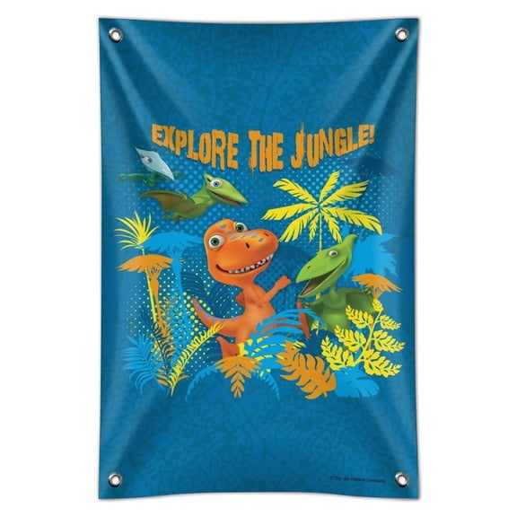 Explore the Jungle Dinosaur Train Home Business Office Sign