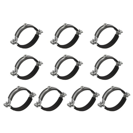 

Uxcell M8 75mm ID Carbon Steel Rigid Pipe Strap Clamp Tube Strap 24 Pack