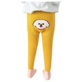 thumbnail image 5 of Leggings Para Niños Medias Para Bebés Pantimedias Para Niños Primavera Otoño Prendas De Vestir Pantalones Gruesos Leggings De Punto De Dibujos Animados Amarillo Odeerbi LM103-10792, 5 of 5