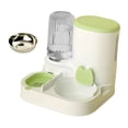 thumbnail image 2 of CarpNettore Automatic Cat Feeder and Water Dispenser Automatic Pet Feeder for Small Dogs green, 2 of 9