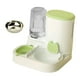 thumbnail image 2 of Comedero automático para gatos y dispensador de agua, comedero automático para mascotas, cuenco para perros, alimento para mascotas verde, 2 of 8