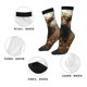 thumbnail image 5 of Fotbe Grassland Sunflower Cow Calcetas Largas con Estampado para Hombre y Mujer – Calcetas de Compresión Transpirables y Elásticas, Viajar y Uso Diario Talla 5-11, 5 of 6