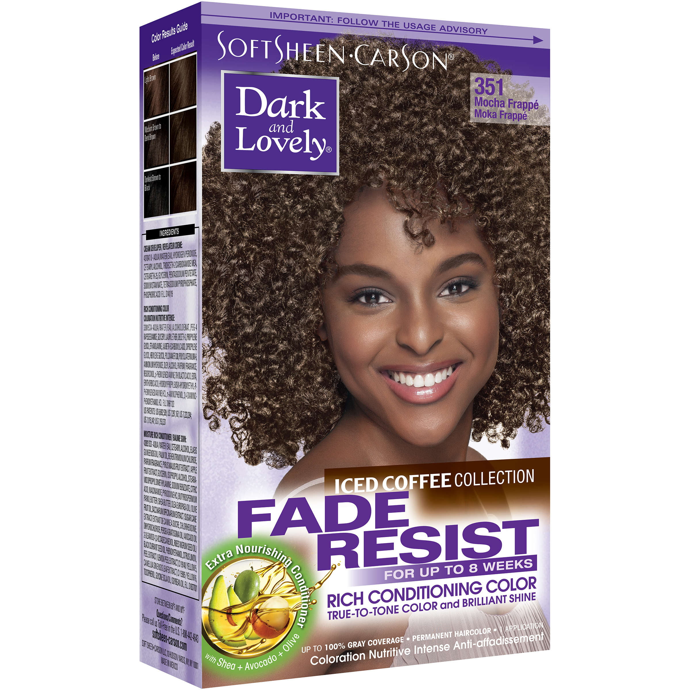 Dark and Lovely Iced Coffee Collection, Color , Mocha Frappe, 1 ea -  