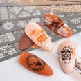 thumbnail image 4 of Kit de estampado de uñas de Navidad, 6 piezas, placa de estampado de uñas, copo de nieve, Papá Noel, alce, árbol de Navidad, plantillas de estampado de uñas, placas, plantillas de uñas, herramientas Namotu CZMR-HY116, 4 of 7