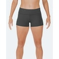thumbnail image 3 of Women Premium 3" / 5" Inseam No-Ride Compression Active Workout Booty Shorts Running Yoga Volleyball Crossfit, 3 of 7