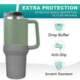 thumbnail image 5 of Cup Sleeve for 40 Oz Cup 40oz Silicone Cup Boot Non-slip Ergonomic Anti-scratch Protection Tumbler Accessories, 5 of 8