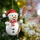 thumbnail image 5 of Wmhnj Adorno navideño de muñeco de nieve, colgante acrlico, decoracin festiva para el rbol de Navidad, 5 of 8