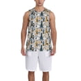 thumbnail image 6 of Rocae Llama and Cactus1 for Men's Basketball Jersey Lightweight and Breathable Athletic Tank Top,Quick-Drying Sports Jersey X-Large, 6 of 9