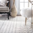 thumbnail image 4 of nuLOOM Moroccan Blythe Area Rug, 5' x 7' 5", Grey/Off-white, 4 of 6