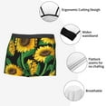 thumbnail image 6 of Kll Sunflower Men'S Cotton Boxer Briefs Underwear-Large, 6 of 9