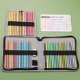 thumbnail image 2 of Juego de lápices de colores Macaron, 50 unidades, con funda de transporte, 50 colores, 2 of 3