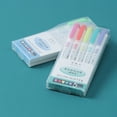 thumbnail image 3 of YAOMOBB Fluorescent Marker 5Pcs Smooth Writing Fluorescent Stationery Set Non slip Handle for Precision, 3 of 6