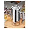 thumbnail image 2 of Stainless Steel Oil Pot Dispenser Leak-Proof Seasoning Bottle European Pot Edible Oil Pot Easily Lea, 2 of 5