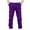 Purple, variant on ZyeKqe Boys Cargo Pants Kids Casual Baggy Hiking Joggers Elastic Waist Outdoor Pull on Sweatpants with Pockets