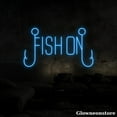 thumbnail image 4 of Glowneon Fish on Neon Sign, Man Cave Decor, Fishing Club Decor, Fishing Lover Gifts, Dad Gifts, 4 of 5