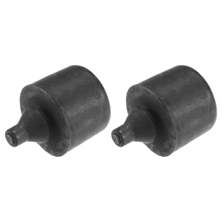 Unique Bargains 2 Pcs Hood Stop Buffer No.W709253-S300 Car Hood Bumper Support for Ford Fusion 2013-2020 Rubber Black
