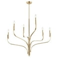 thumbnail image 7 of 52673CPZ Kichler Lighting Livadia - 6 Light Chandelier-33 Inches Tall and 36.25 Inches Wide-Champagne Bronze Finish, 7 of 7