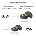 thumbnail image 2 of Imitation Planet Ashtray, Creative Ashtray ( X H) - 12.5 X 11.2 cm Weight 0.88 kg, Gray, 2 of 5