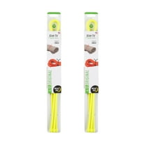 Nite Ize Gear Tie Reusable Rubber Twist Tie - Bendable Rubber Ties for Indoor & Outdoor Use - Reusable Multipurpose Twist Ties for Organizing & More - 32", Neon Yellow (2 Pack)