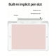 thumbnail image 4 of 1pc Pure White Silicone Painted Tablet Protective Case With Pen Slot, Shockproof, Sleep/wake Function, Compatible With Samsung Ipad, 4 of 4